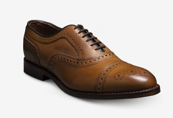 Allen Edmonds Strand Iconic Cap-toe Oxford | Walnut  Franco's Fine Clothier