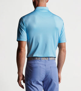 Peter Millar Rizzo Performance Jersey Polo | Blue