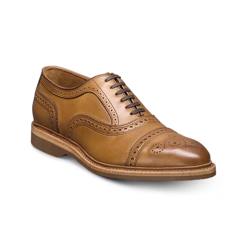 Allen Edmonds Strand Verse Cap-Toe Oxford (Walnut Leather