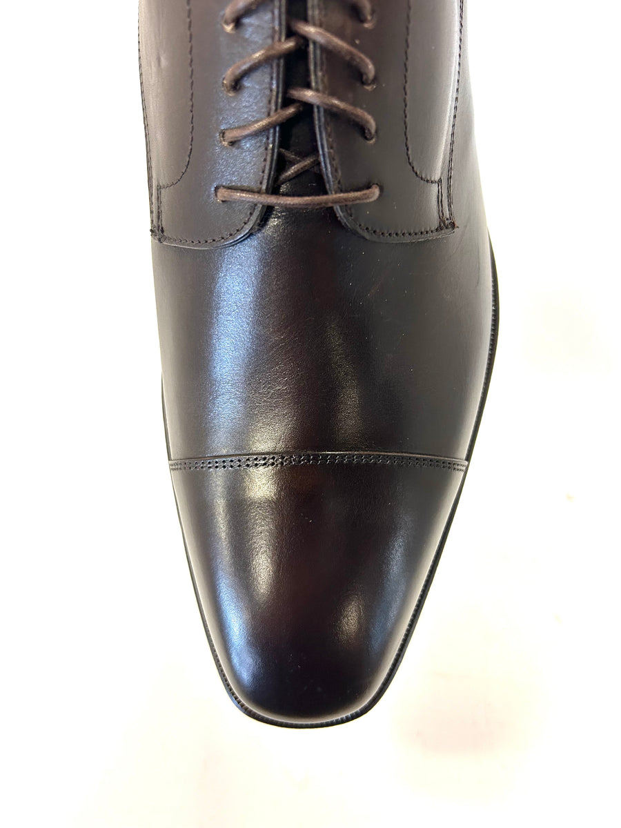 Romano Martegani Cap Toe Oxford (Brown) – Franco's Fine Clothier