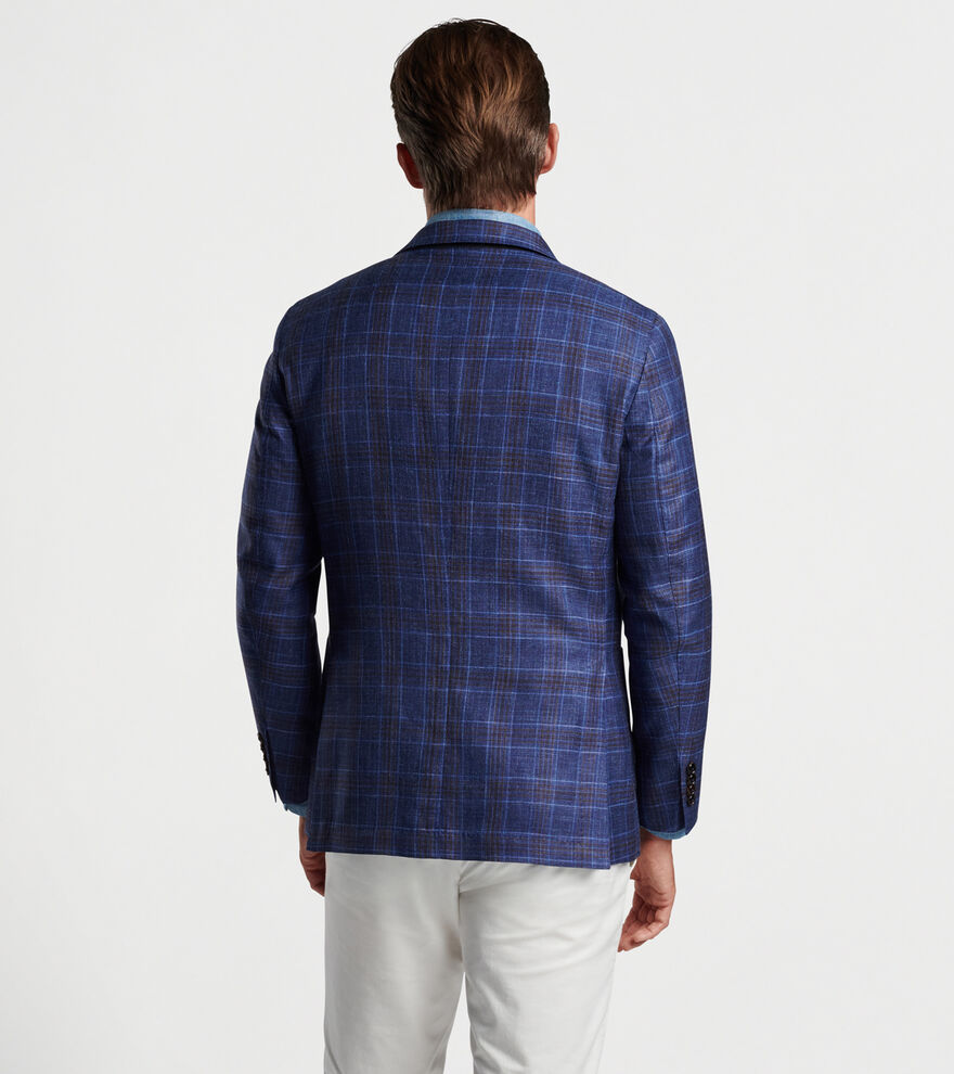 Peter Millar Lowell Soft Plaid Jacket