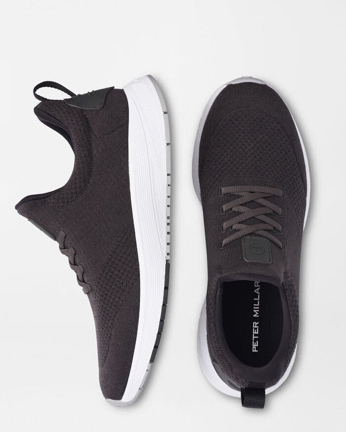Peter Miller Black Slip On Shoes Peter Millar Drift V2 Sneakers Black - Carl main image 3