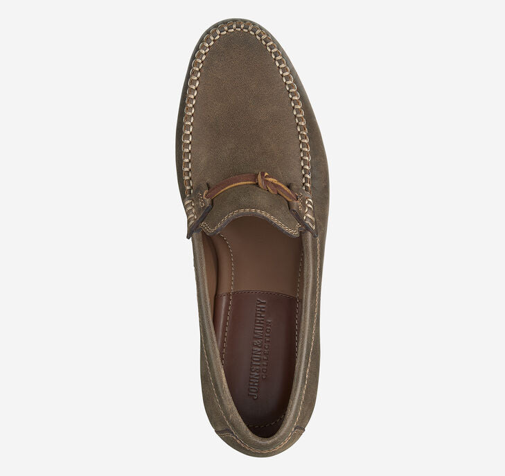 JOHNSTON & MURPHY Brown Suede Loafer Size 8.5M Johnston & Murphy BALDWIN Men main image 3