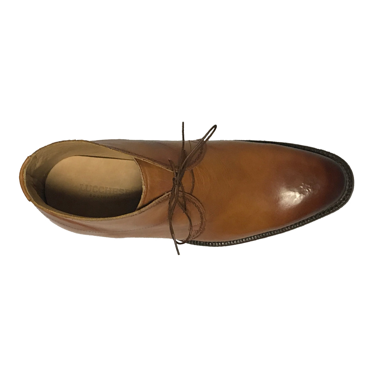 Lucchese Chukka Boots Knox Boot - Dark Brown Calf Boots - Lucchese main image 3