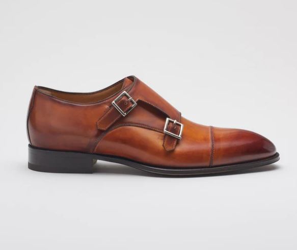 Di Bianco Mens Palinuro Brown Shoes (NWT) Di Bianco Aviano Tmoro Brown Deerskin Loafer | Luxury  main image 4