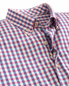 Johnnie-O Abner Hangin’ Out Button Up Shirt | Malibu Red