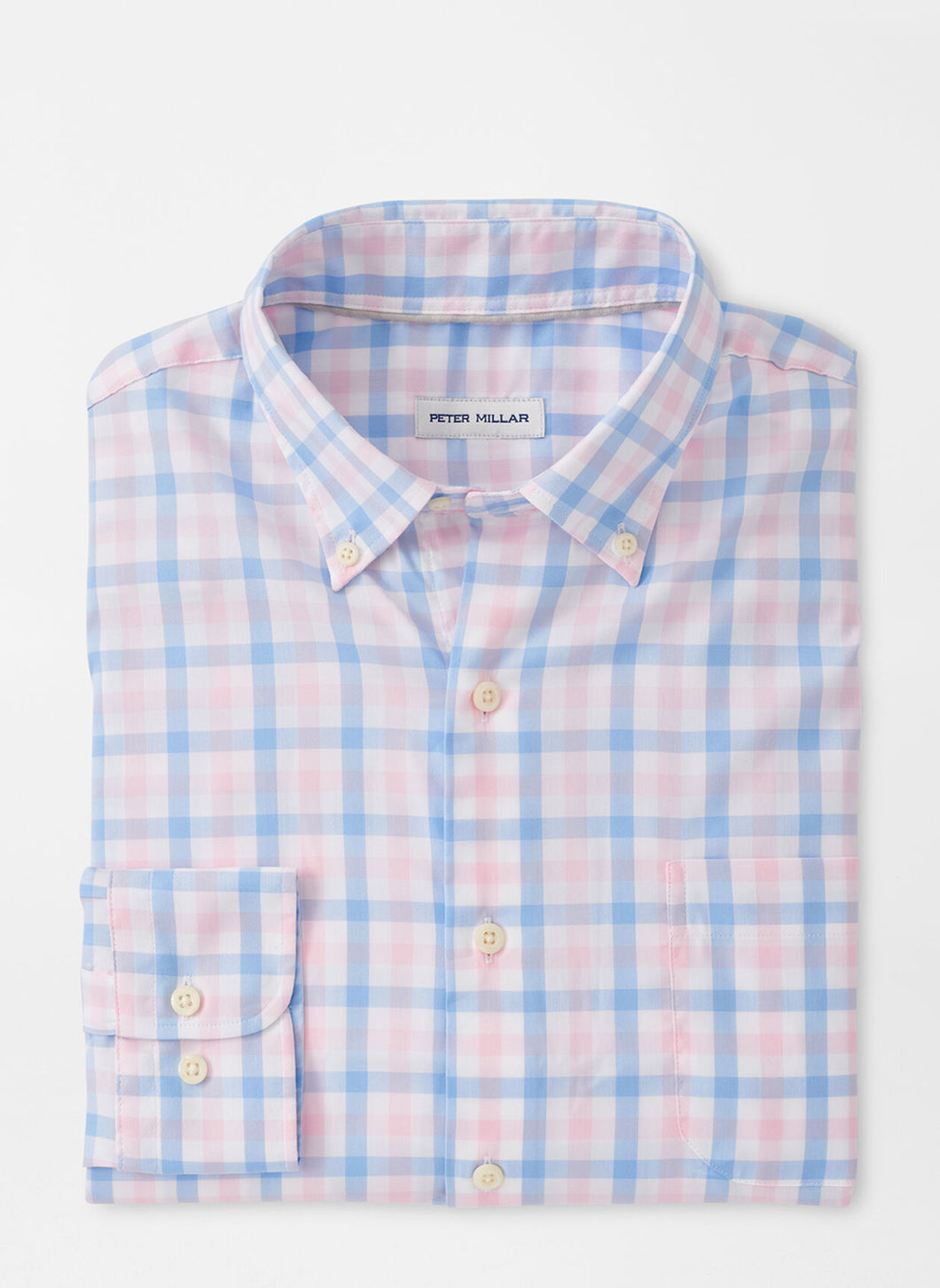 Pink – Mackinac Cotton-Stretch Peter Fine Palmer Clothier Franco\'s Millar Sport Shirt |