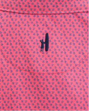 Johnnie-O Gallo printed Polo - Pink