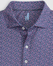 Johnnie-O Orion Printed Polo - Navy