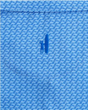 Johnnie-O Harvin Printed Polo | Blue