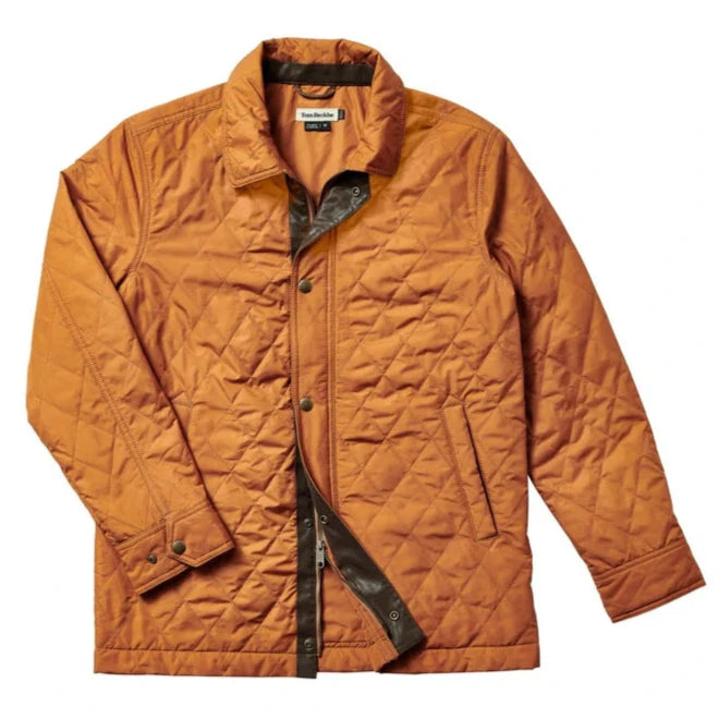 Tom Beckbe Braddock Quilted Jacket (Rustic Orange)