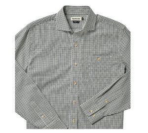 Tom Beckbe Hampton Mid-Twill Shirt | Blue/Green Check
