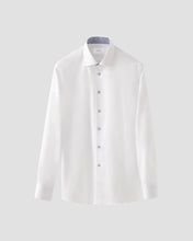 Eton Solid Twill Geometric Effect Shirt (Contemporary F