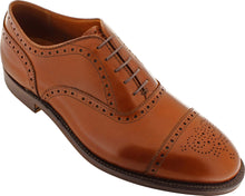 Alden Medallion Tip Bal Oxford | Tan