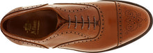 Alden Medallion Tip Bal Oxford | Tan