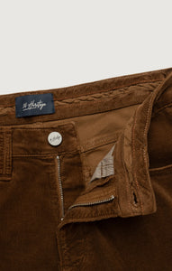 34 HERITAGE Charisma Straight Leg Corduroy Pant (Bourbon)