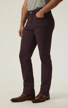 34 HERITAGE Charisma Twill Straight Leg Pant (Burgundy)