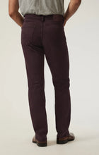 34 HERITAGE Charisma Twill Straight Leg Pant (Burgundy)