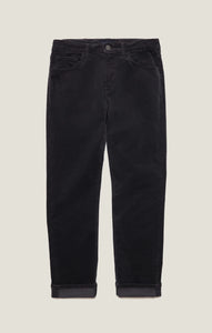 34 HERITAGE Charisma Straight Leg Corduroy Pant (Charcoal)