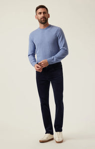 34 HERITAGE Charisma Straight Leg Corduroy Pant (Navy)