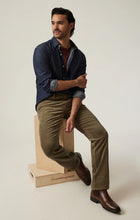 34 HERITAGE Charisma Straight Leg Corduroy Pant (Tobacco)