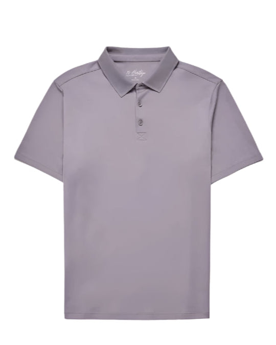 34 HERITAGE Polo T Shirt (Lilac Dust)