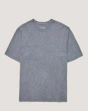 34 HERITAGE Slub Crew Neck T Shirt (Monument Grey)