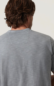 34 HERITAGE Slub Crew Neck T Shirt (Monument Grey)