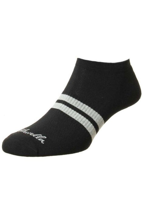 Pantherella Sports Luxe Egyptian Cotton Cushioned Trainer Sock