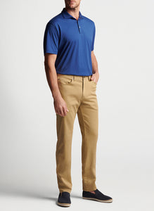 Peter Millar Ultimate Sateen Five-Pocket Pant | Khaki