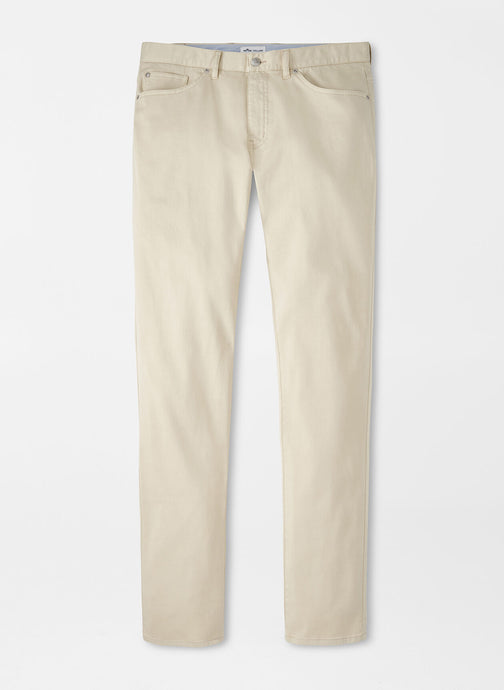 Peter Millar Ultimate Sateen Five-Pocket Pant | Sand