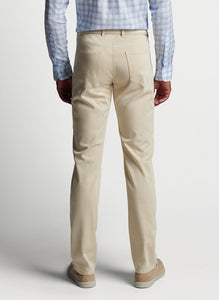 Peter Millar Ultimate Sateen Five-Pocket Pant | Sand