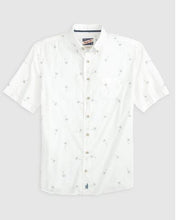 Johnnie-O Leif Hangin' Out Button Up Shirt - White