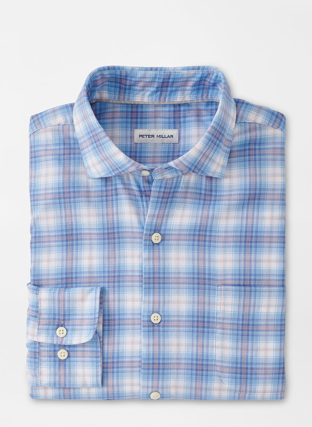 Peter Millar Wester Summer Soft Cotton Sport Shirt