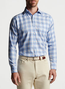 Peter Millar Wester Summer Soft Cotton Sport Shirt