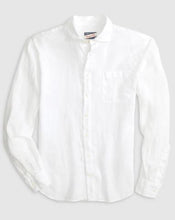 Johnnie-O Flex Hangin’ Out Button Up Shirt - White