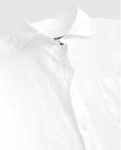 Johnnie-O Flex Hangin’ Out Button Up Shirt - White