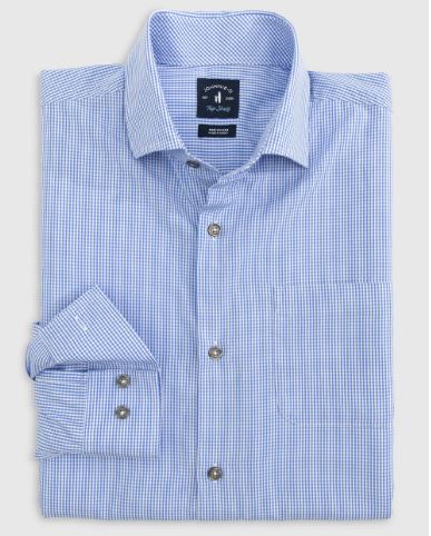 Johnnie-O Crawford Top Shelf Button Up Shirt - Royal Blue