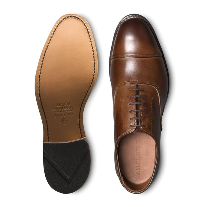 Allen Edmonds Park Avenue Cap Toe Oxford (Museum Brown)