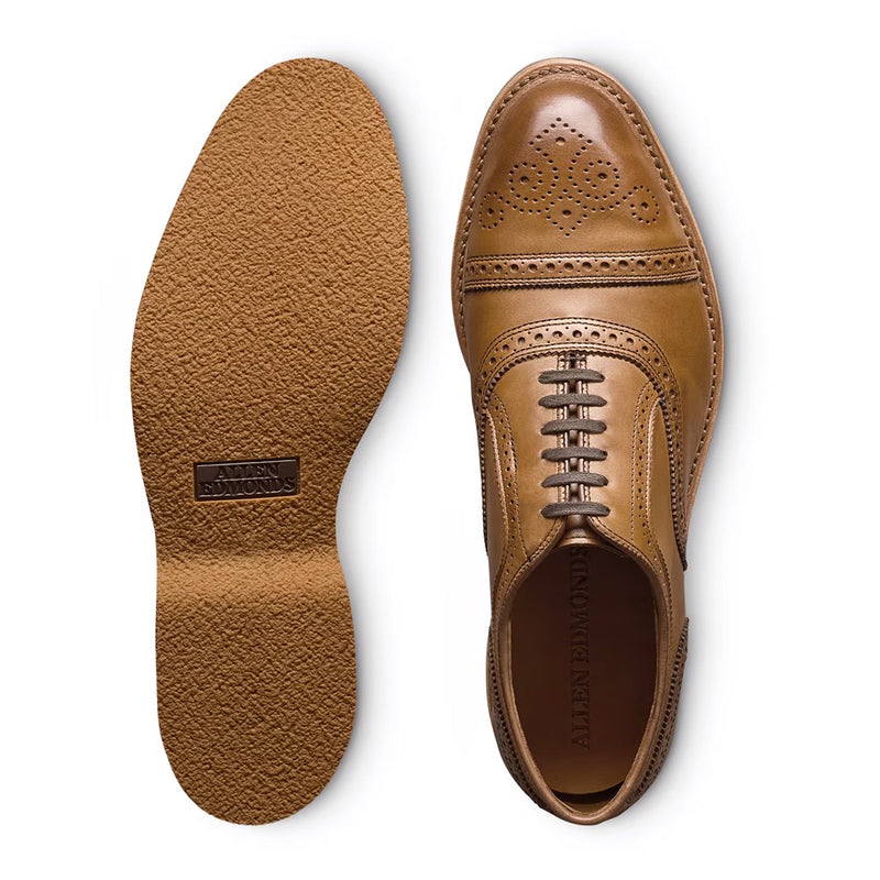 Allen Edmonds Strand Verse Cap-Toe Oxford (Walnut Leather