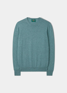 Alan Paine Melfort Cashmere Sweater (Caspian)