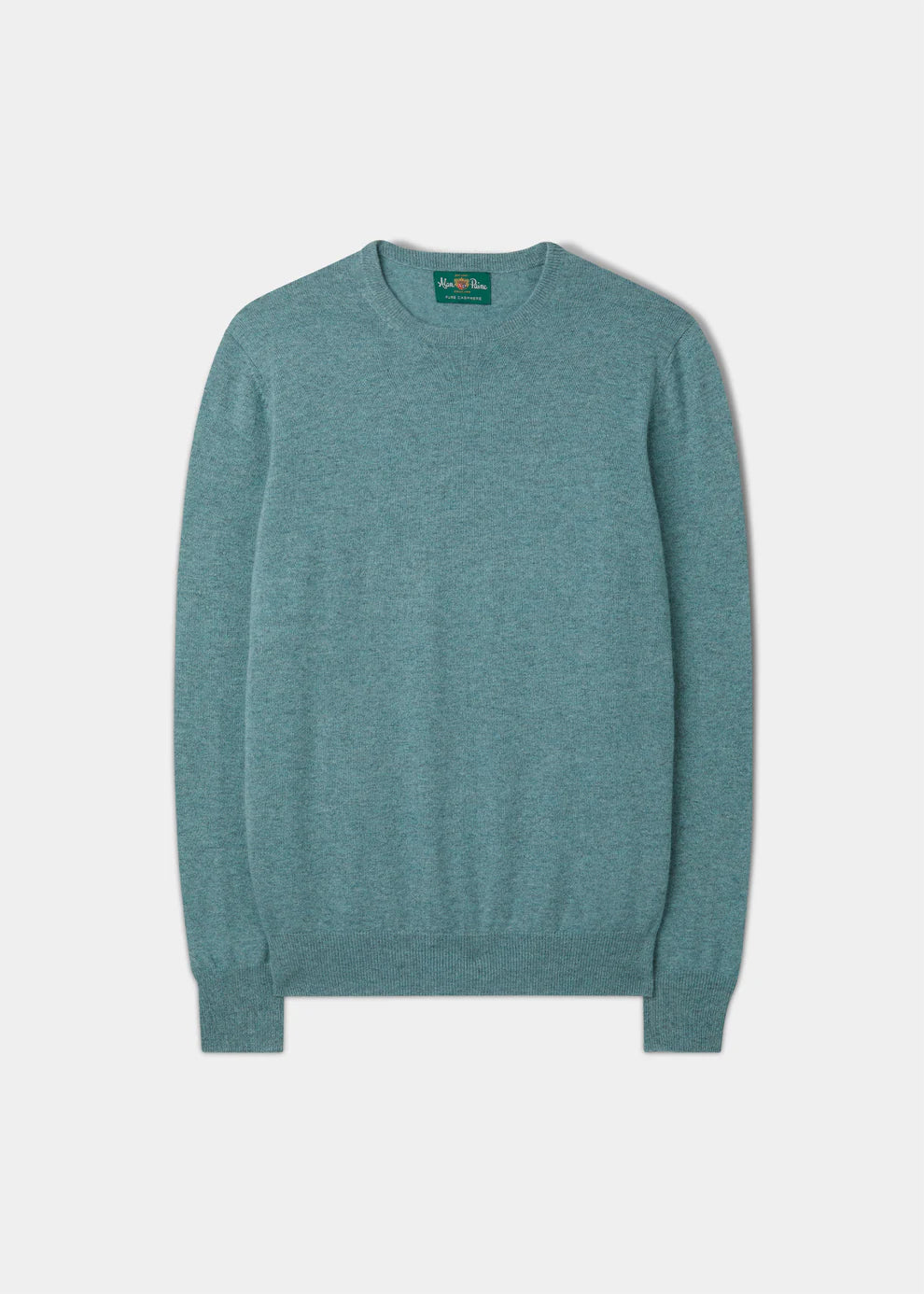 Alan Paine Melfort Cashmere Sweater (Caspian)