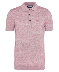 Barbour Buston Knit Polo (Red Spice)