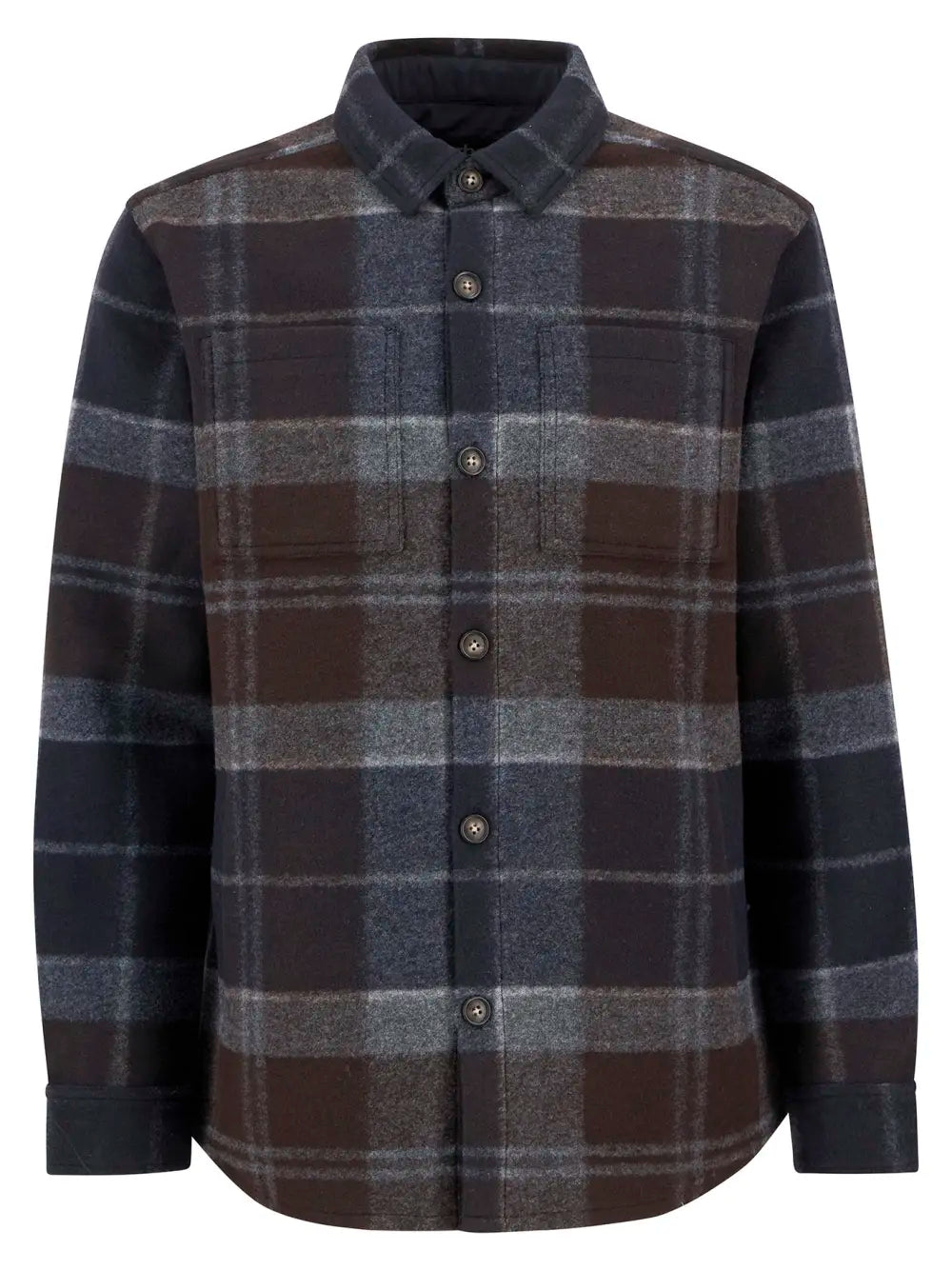 Barbour Chapter Check Overshirt (Midnight Oak Tartan)