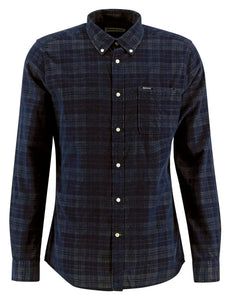 Barbour Southfield Tailored Corduroy Shirt (Navy)
