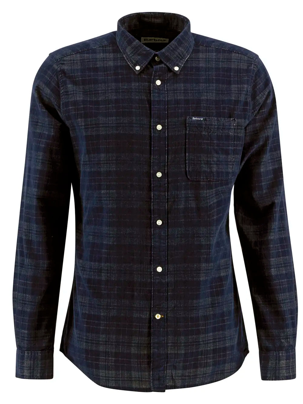 Barbour Southfield Tailored Corduroy Shirt (Navy)