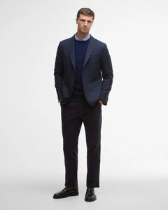 Barbour Sutherland Herringbone Blazer (Navy)