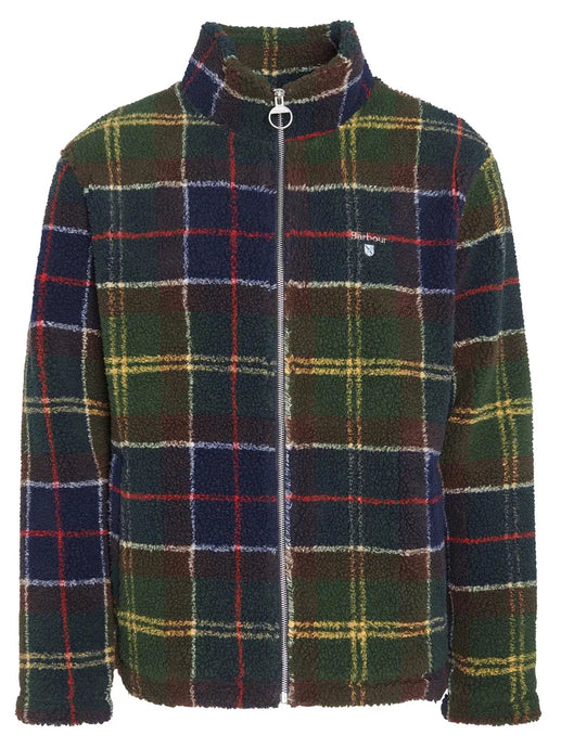 Barbour Tartan Sherpa Fleece Full Zip
