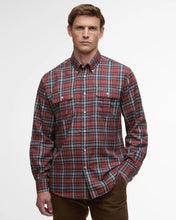 Barbour Saldon Thermo-Weave Checked Shirt (Brick)