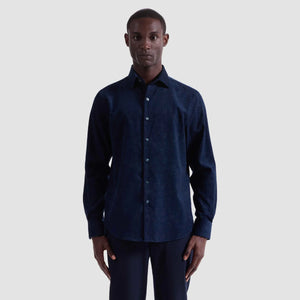 Bugatchi Axel Pinwale Paisley Shirt